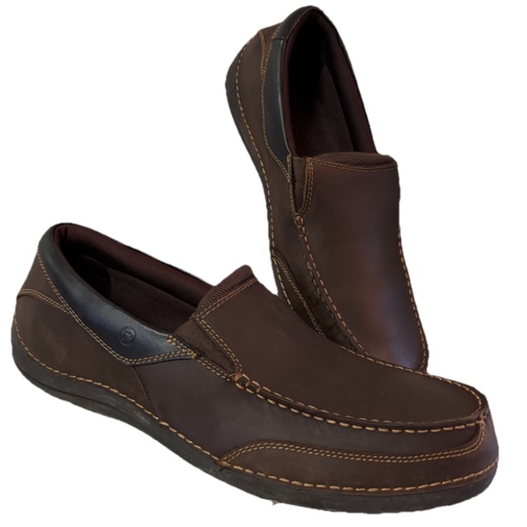 Rockport Other - Rockport Men’s Leather Loafers Brown EUC Size 14 W
